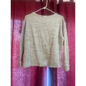 Calvin Klein athletic sweater white size small